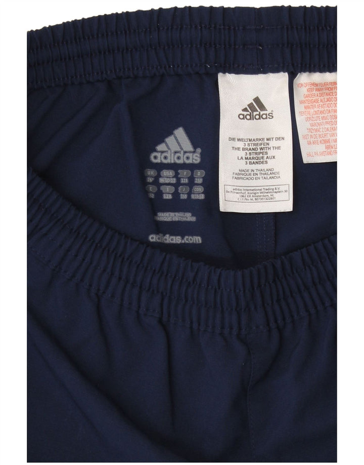 Spodenki sportowe chłopięce Adidas 11-12 lat, granatowe, poliestrowe