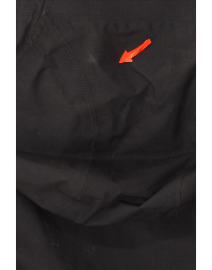 Męska kurtka przeciwdeszczowa z kapturem The North Face UK 40, duża, czarna, nylonowa