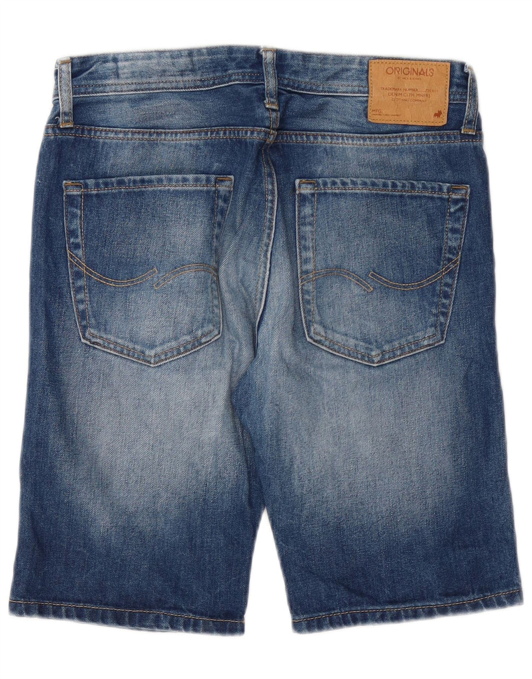 Męskie spodenki jeansowe Jack & Jones o regularnym kroju, małe W29, niebieskie, bawełniane