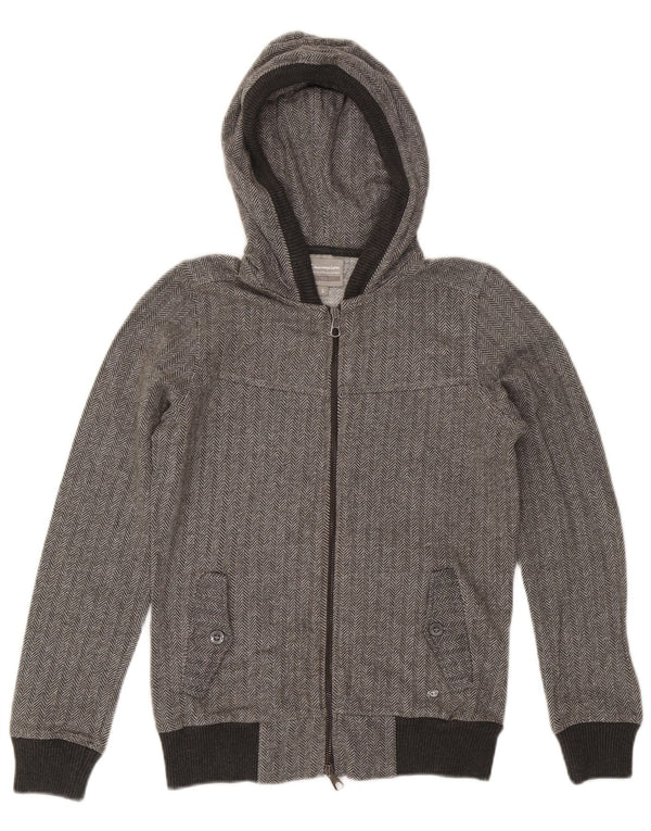 Damska bluza z kapturem i zamkiem błyskawicznym CHAMPION Heritage Fit UK 10 Small Grey