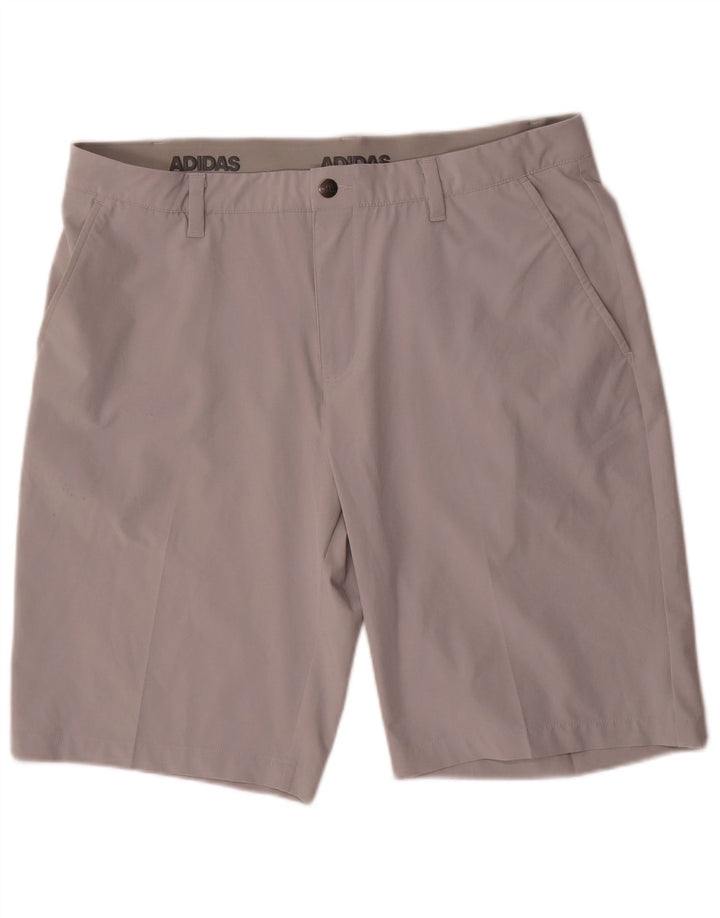 Męskie spodenki Chino ADIDAS W36, duże, szary poliester