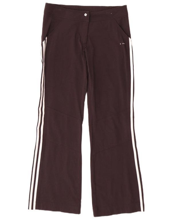 Damskie spodnie Adidas Bootcut UK 12 Medium W30 L32 Czarne