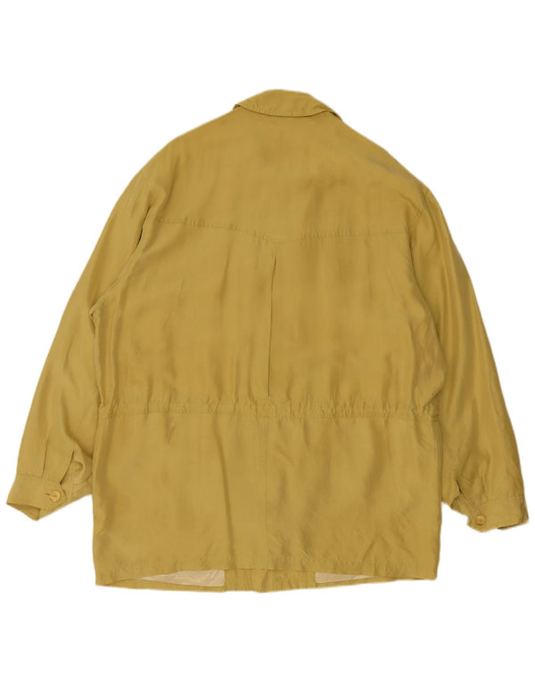 Męska kurtka użytkowa Vintage UK 44 2XL Żółty jedwab