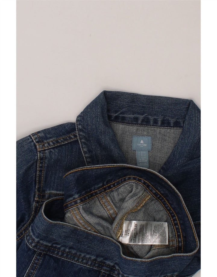 GAP Boys Denim Jacket 4-5 Years Blue Cotton Vintage Gap and Second-Hand Gap from Messina Hembry 