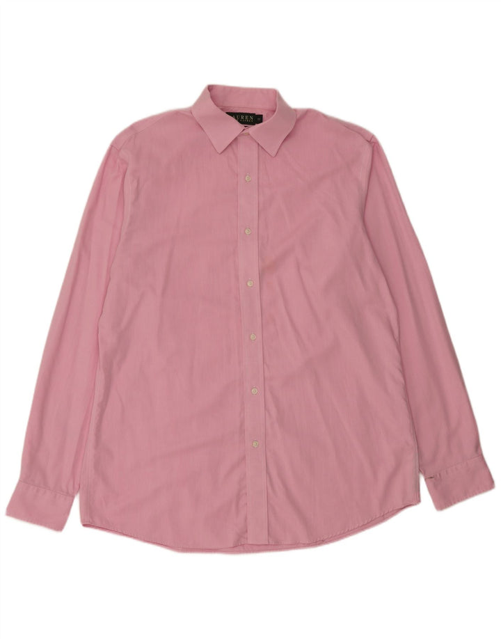 Koszula męska Ralph Lauren, rozmiar 17 43 XL, różowa