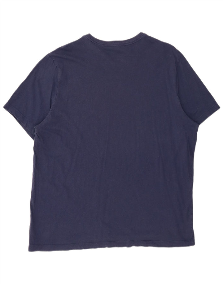 T-shirt męski Nike, XL, granatowy, bawełniany