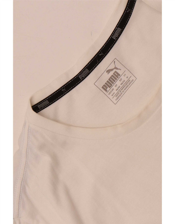Męski T-shirt Puma z grafiką, średni biały