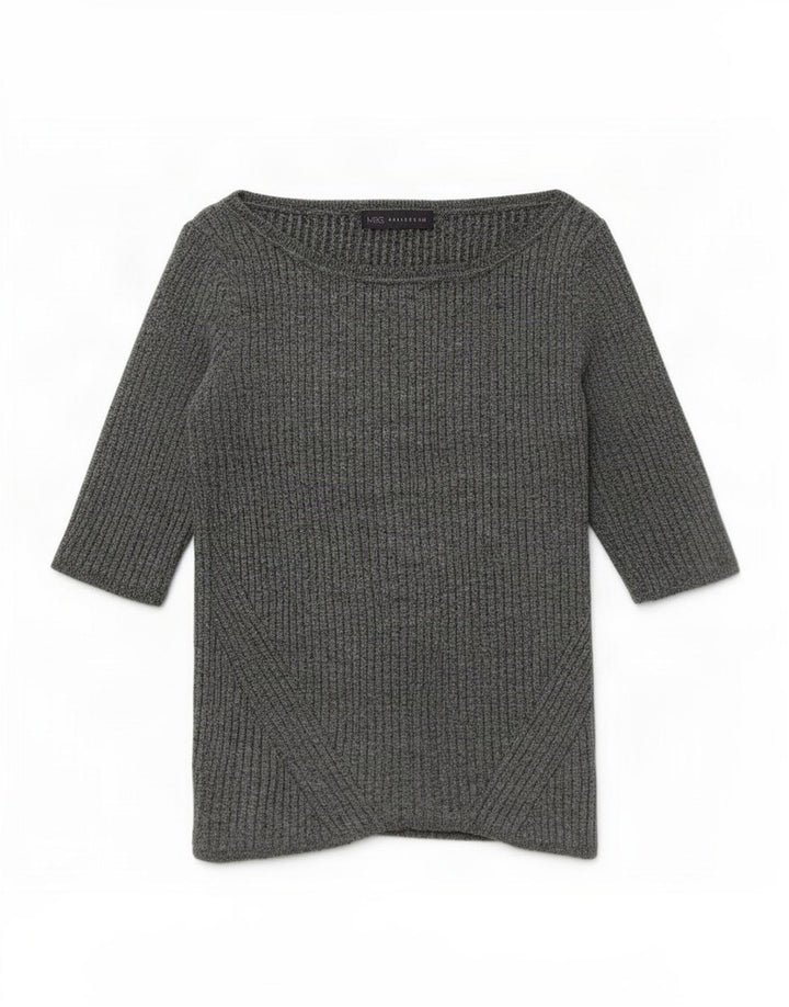 Bluzka damska Marks & Spencer UK 12 Średnia czarna wiskoza z plamkami