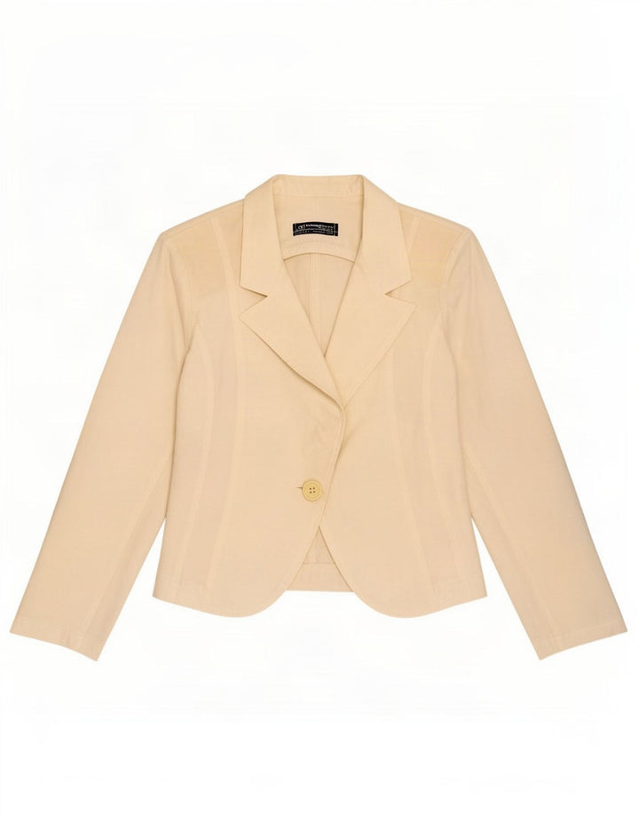 Damska marynarka zapinana na 1 guzik Rinascimento UK 6 XS Off White