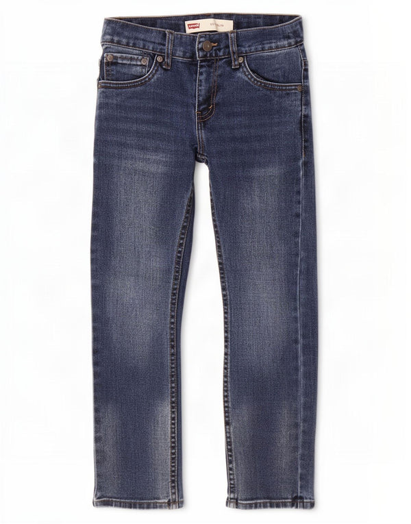 Levi's Boys 511 Slim Jeans 7-8 lat W24 L22 Niebieska bawełna