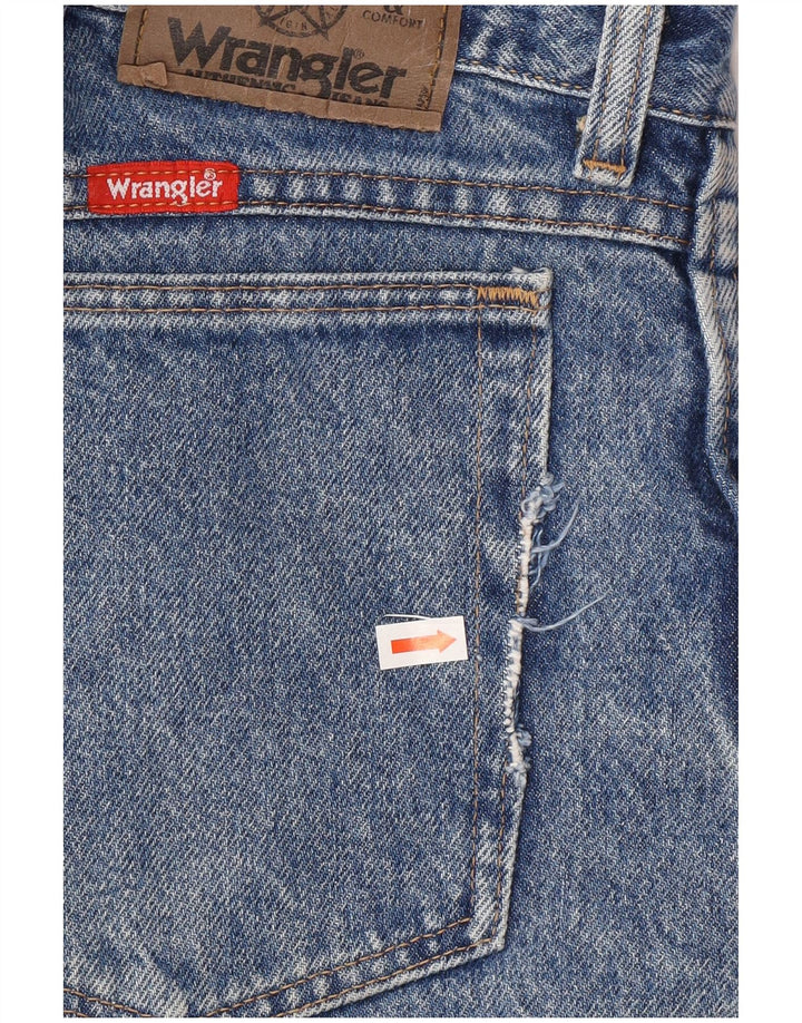 Męskie zwężane jeansy Wrangler W38 L34 niebieskie