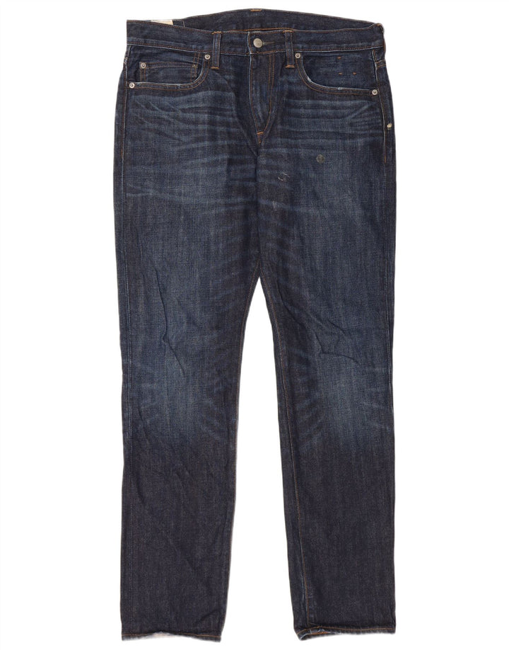 Jeansy męskie J. Crew W33 L32 Granatowe, bawełniane