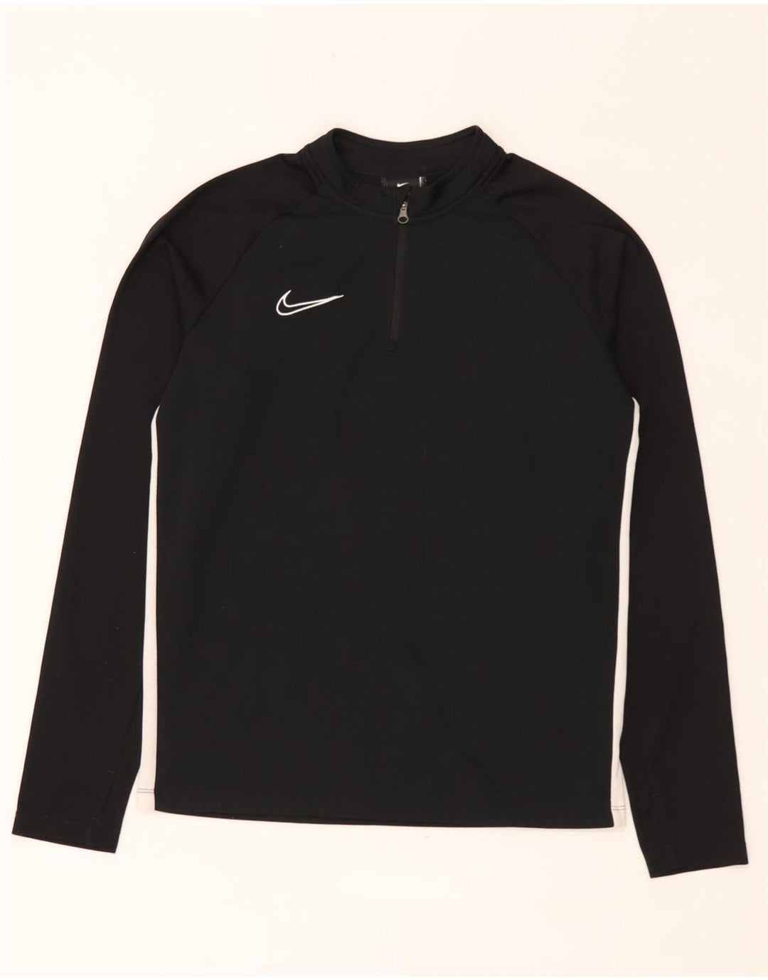 Chłopięcy dres Nike Dri Fit z zamkiem błyskawicznym na szyi, 13-14 lat XL, czarny