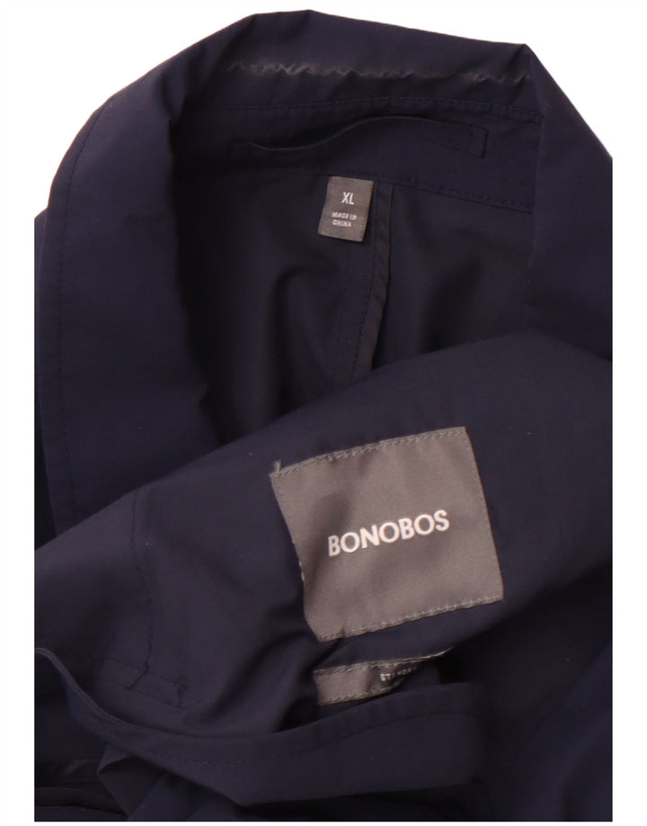 BONOBOS Damski trencz UK 18 XL, granatowy, bawełniany