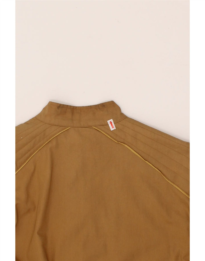 VINTAGE Mens Reversible Jacket UK 36 Small Brown Vintage Vintage and Second-Hand Vintage from Messina Hembry 