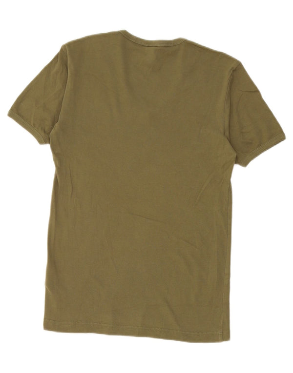 T-shirt damski G-Star Top UK 10, mały, bawełniany khaki