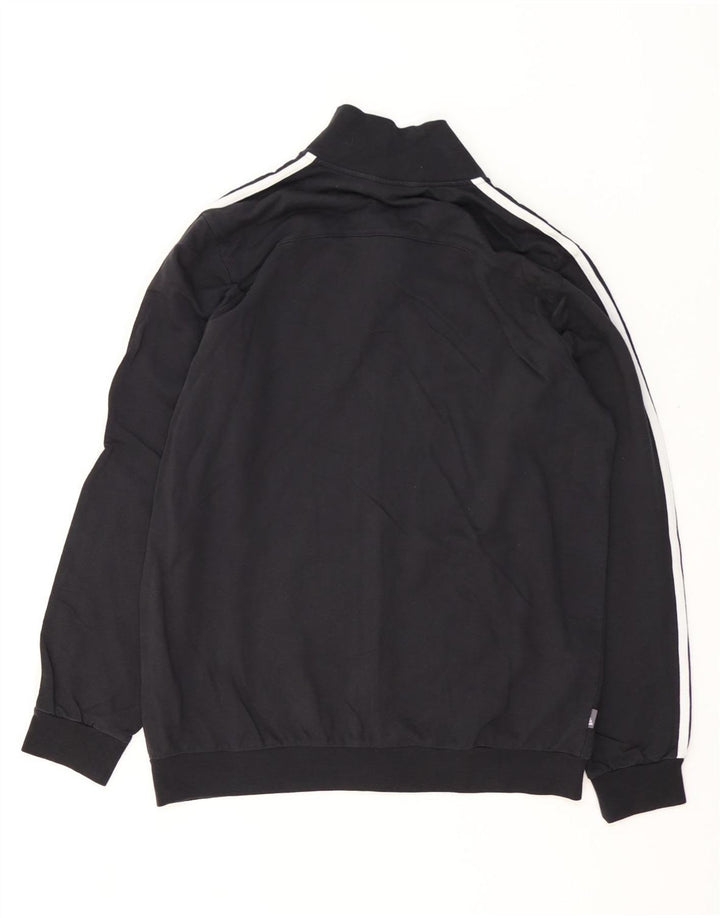 Adidas Męska bluza dresowa, średnia czarna bawełniana
