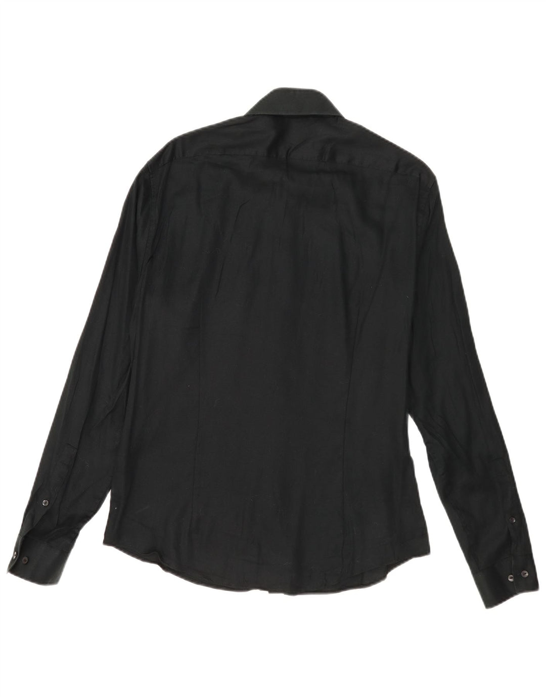 Męska koszula Calvin Klein Extra Slim Fit, rozmiar 15 1/2, średnia czarna bawełna