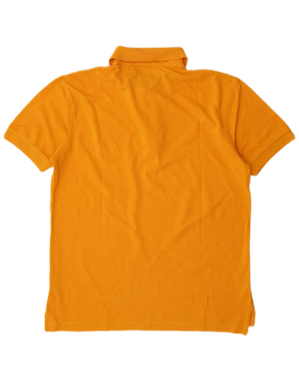 Męska koszulka polo Tommy Hilfiger, duża, żółta, bawełniana