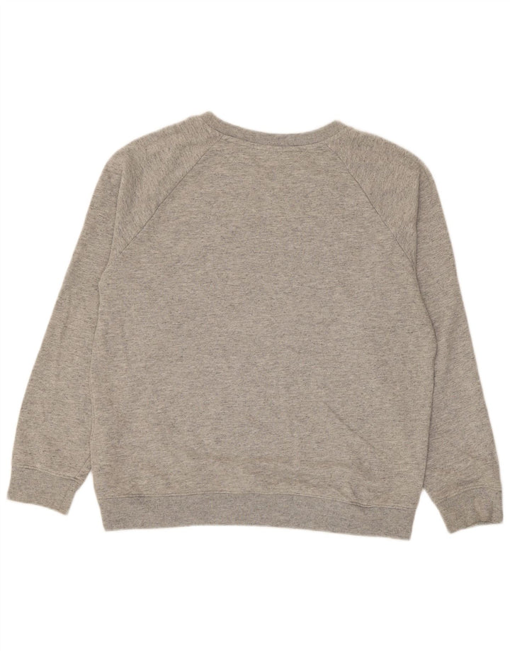 Damski sweter oversize Levi's z grafiką UK 14, średni szary, nakrapiany