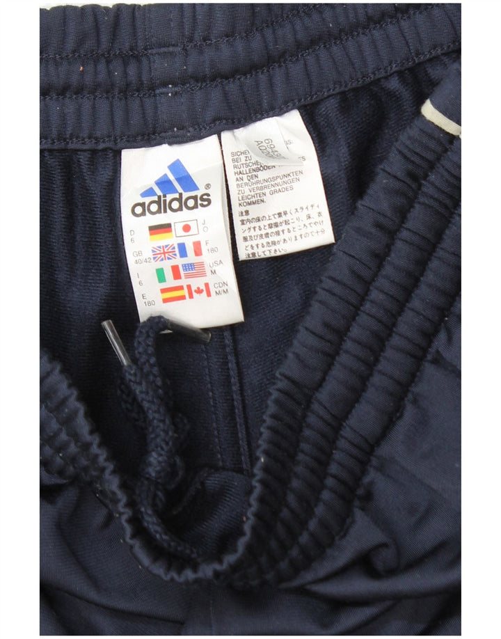 Męskie spodnie dresowe ADIDAS UK 40/42 Średni granatowy poliester