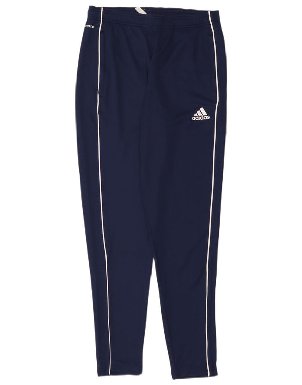 Męskie spodnie dresowe Adidas, średni granatowy poliester