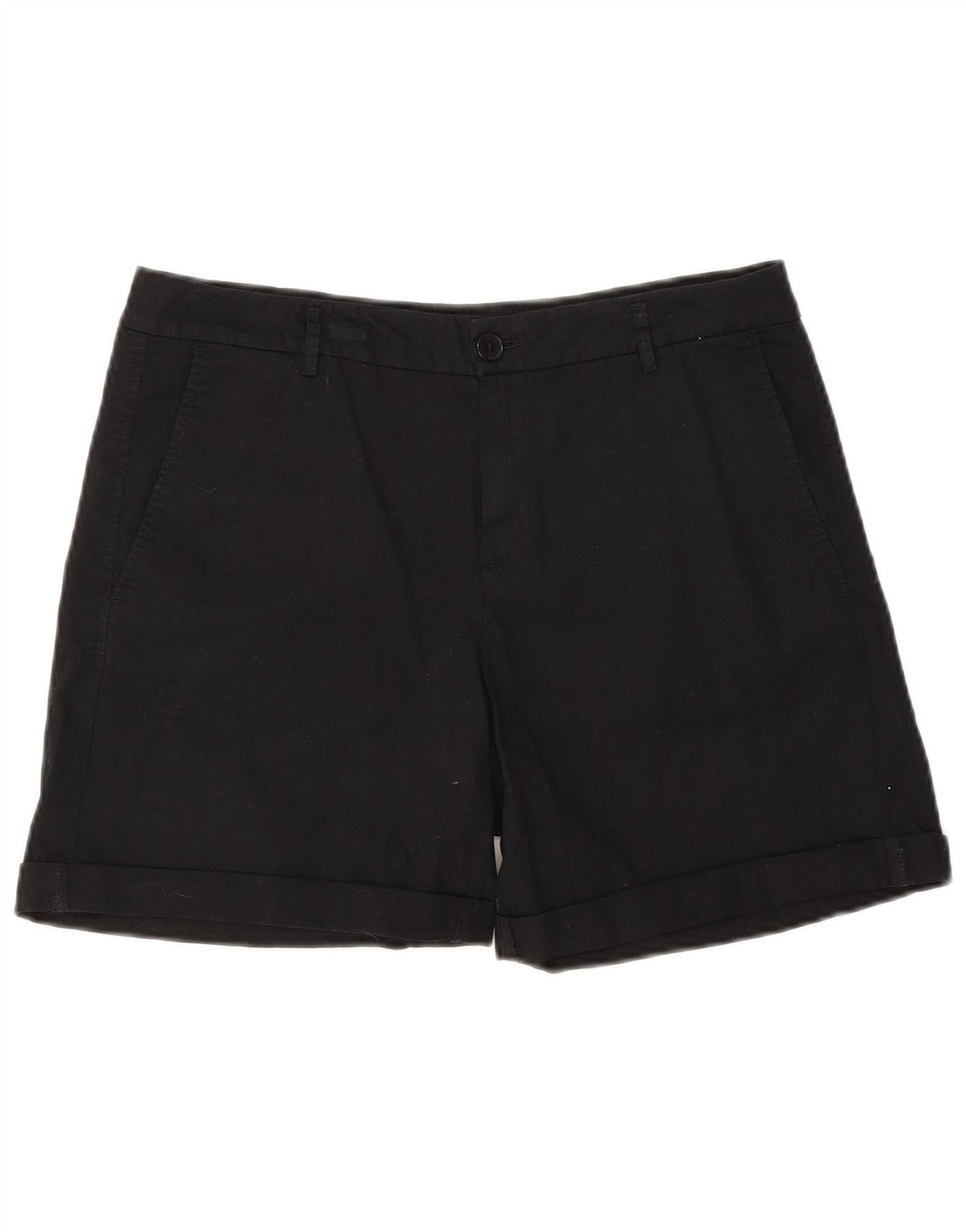 Damskie spodenki Chino Benetton UK 12 Medium W32 Czarne