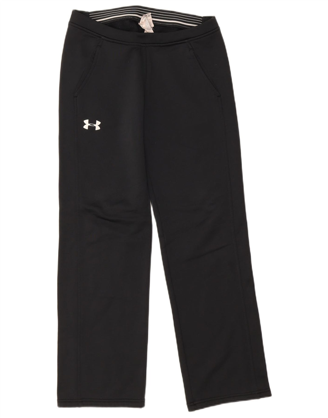 Damskie spodnie dresowe Under Armour Cold Gear Graphic UK 12, średnie czarne