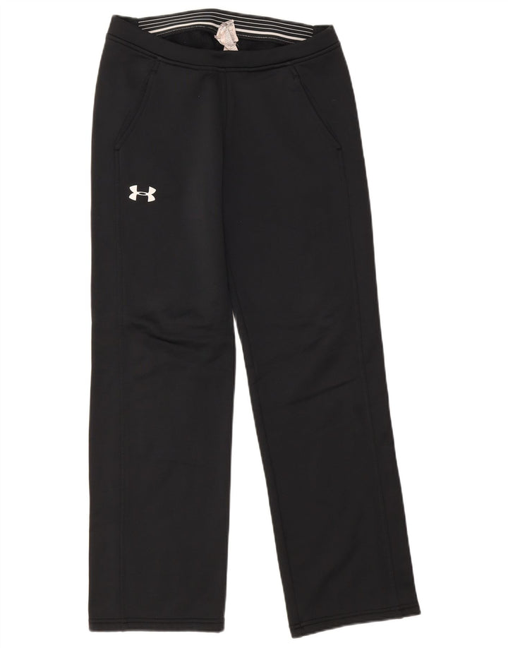 Damskie spodnie dresowe Under Armour Cold Gear Graphic UK 12, średnie czarne