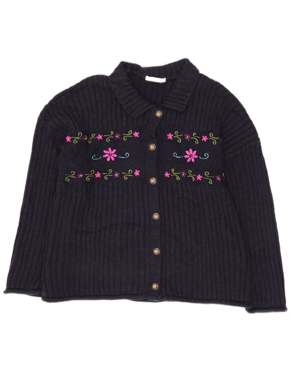 Sweter dziewczęcy Marks & Spencer St. Michael Cardigan 13-14 lat granatowy