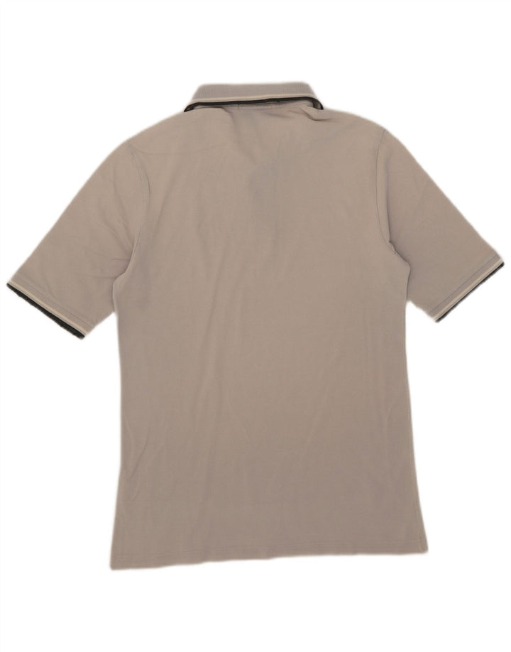 Męska koszulka polo Fred Perry, mała, szara, bawełniana w paski