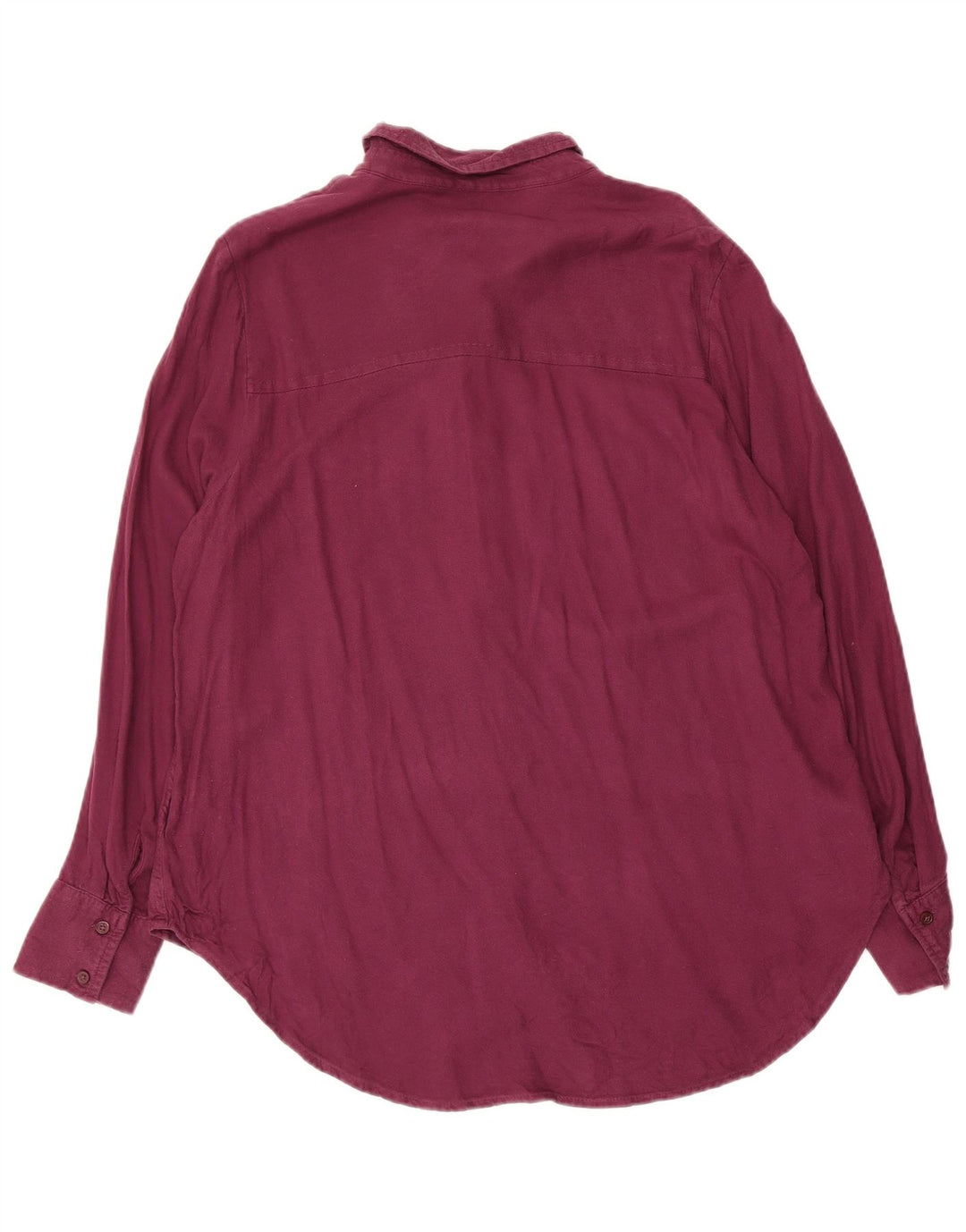 Damska bluzka koszulowa Marks & Spencer UK 14, duża, fioletowa wiskoza