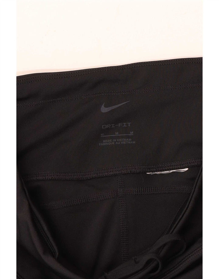 Damskie spodnie dresowe Nike Dri Fit UK 14, średnie czarne