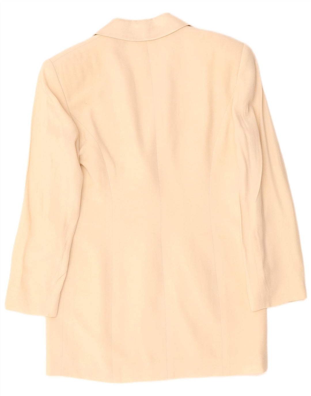 LUISA SPAGNOLI Damska marynarka zapinana na 3 guziki IT 42 Średni beżowy octan