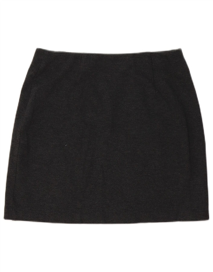 Marks & Spencer Damska spódnica mini UK 10 Small W30 Szara wiskoza