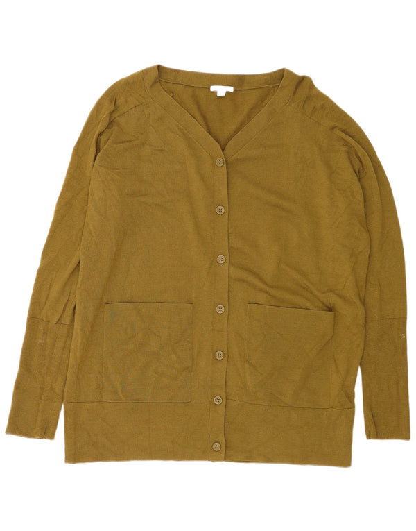 Cos Damski sweter oversize UK 14 Średniej zielonej wełny