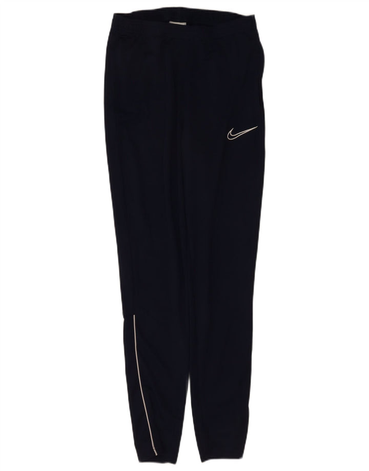 Męskie spodnie dresowe Nike, małe, granatowe, poliestrowe