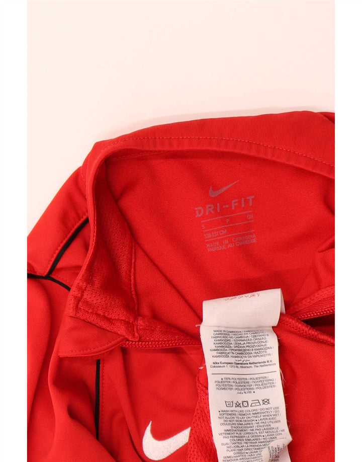 Chłopięca kurtka dresowa Nike Dri Fit 8-9 lat, mała, czerwona, poliestrowa