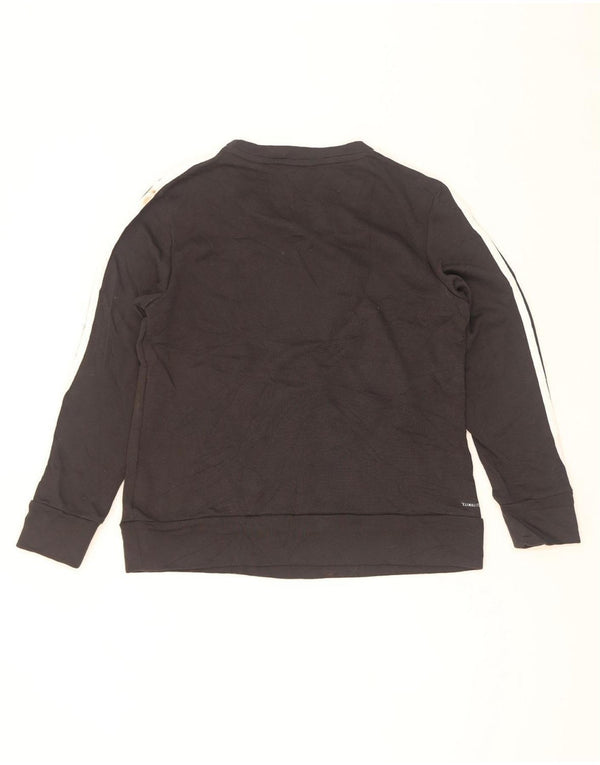 Damska bluza Adidas Climalite Jumper UK 12/14 Średni czarny poliester