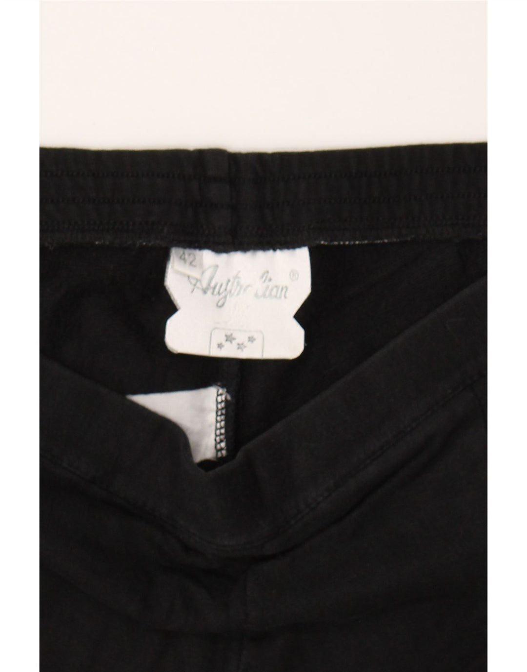 AUSTRALIAN L'ALPINA Womens Tracksuit Trousers IT 42 Medium  Black Vintage AUSTRALIAN L'ALPINA and Second-Hand AUSTRALIAN L'ALPINA from Messina Hembry 