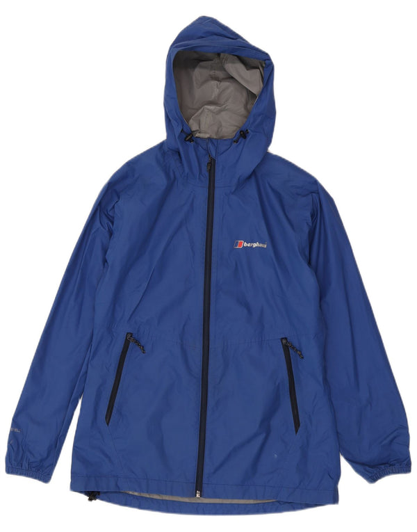 Damska kurtka przeciwdeszczowa z kapturem Berghaus UK 8 Small Blue Poliamid