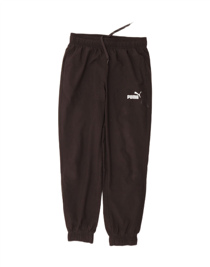 PUMA Mens Tracksuit Trousers Joggers Medium Black Polyester Vintage Puma and Second-Hand Puma from Messina Hembry 