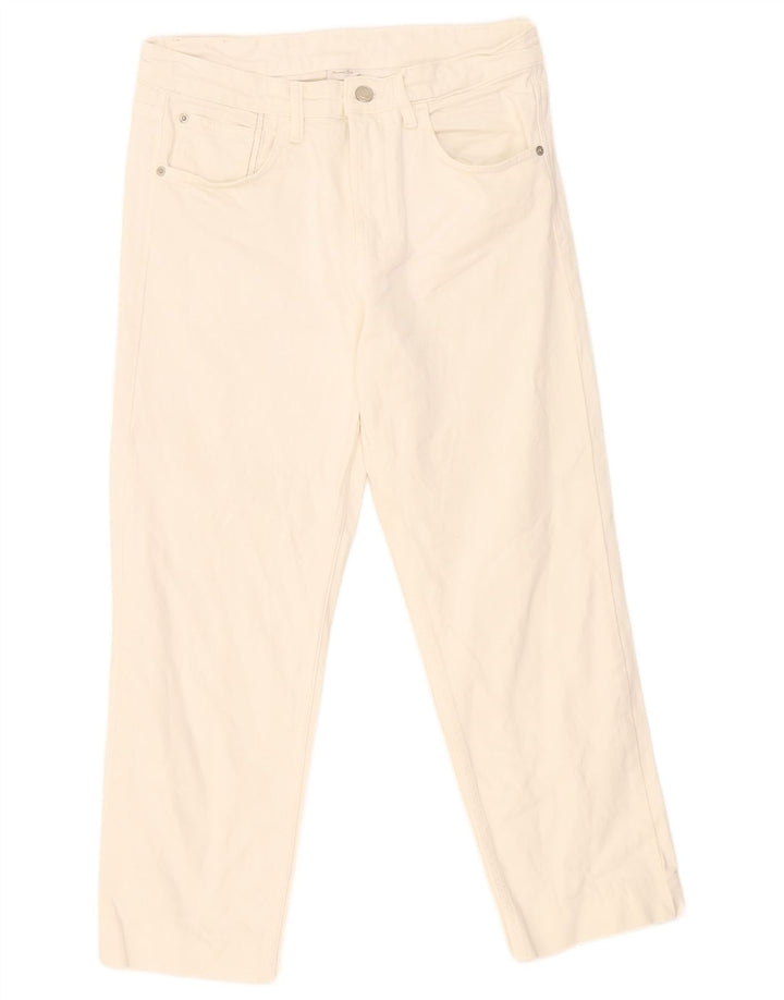 Jeansy damskie Massimo Dutti EU 40 Medium W30 L24 Białe