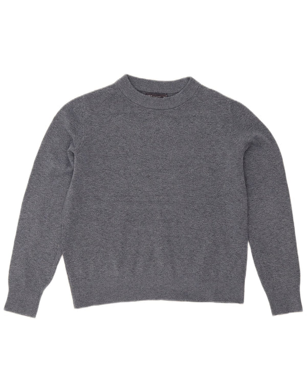 Marks & Spencer Damski sweter z dekoltem w łódkę, UK 10, mały, granatowy