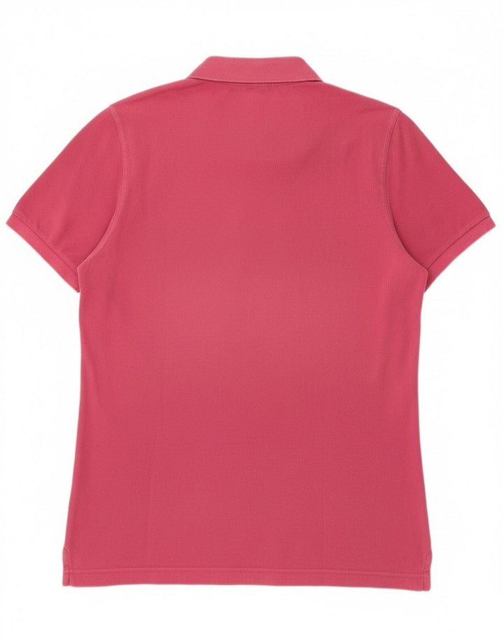 Męska koszulka polo Benetton, duża, różowa, bawełniana