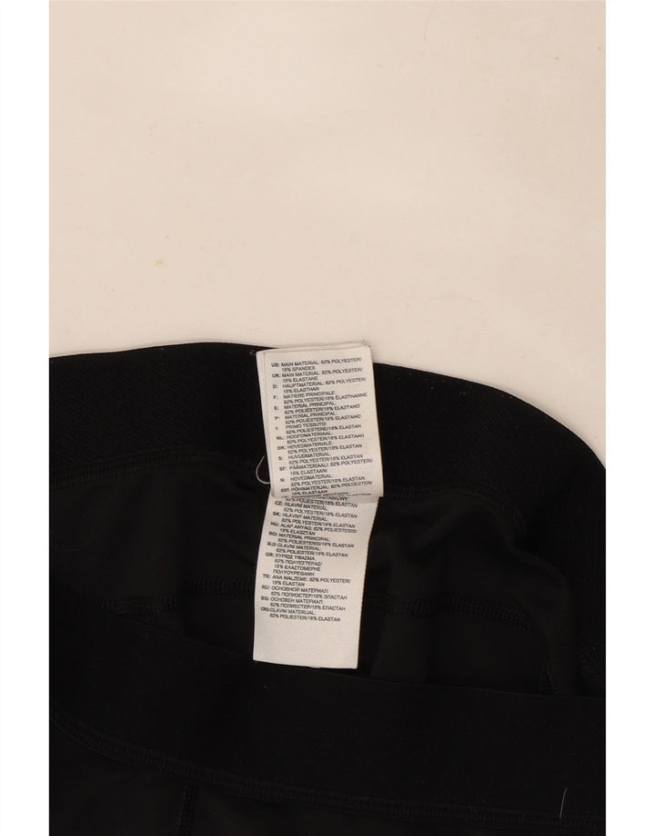 Damskie legginsy Adidas Graphic UK 12/14 Średni czarny poliester