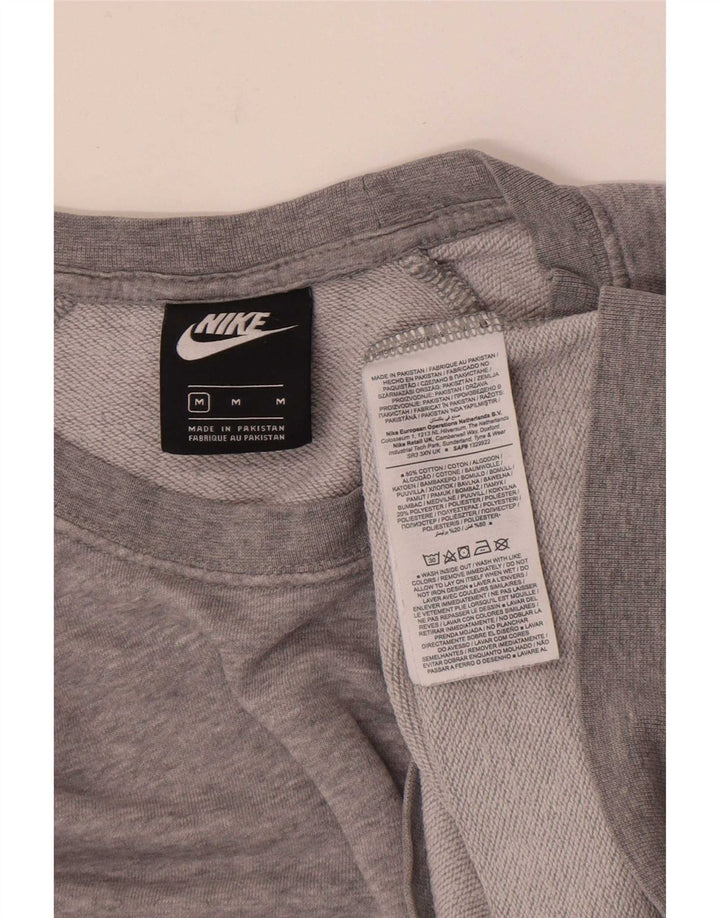 Damska bluza dresowa Nike UK 14, średnia szara bawełna
