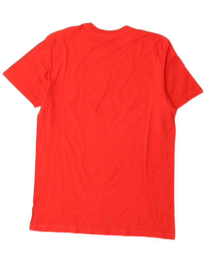 Męski T-shirt Nike o regularnym kroju z grafiką, średni czerwony