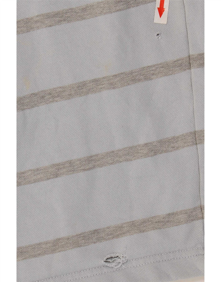 Damska bluza oversize Ralph Lauren UK 12 w średnie niebieskie paski