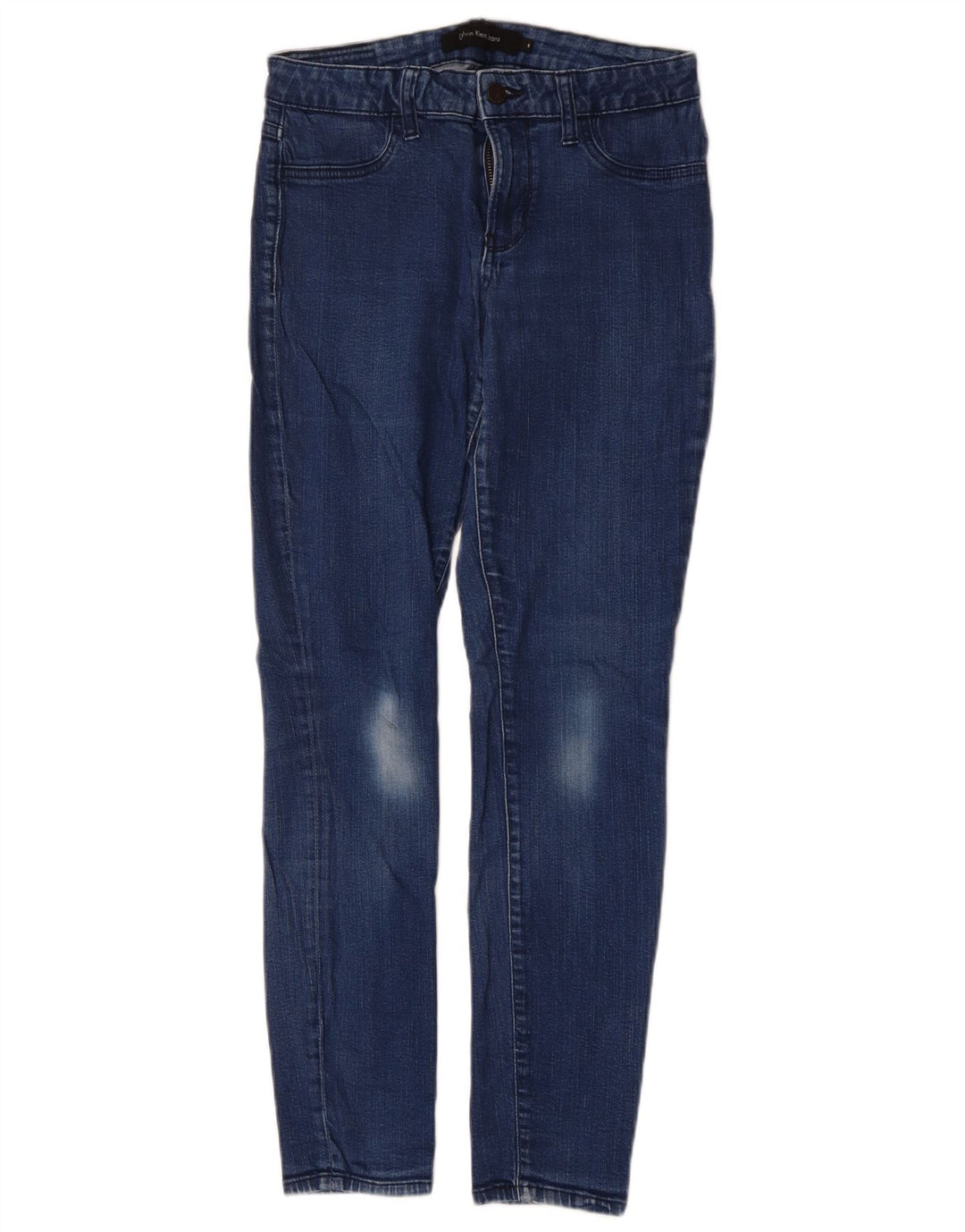 Damskie jeansy skinny CALVIN KLEIN US 8 Medium W29 L30 Niebieskie
